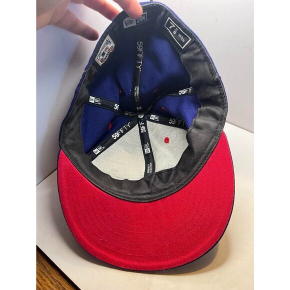 Cooperstown Collection New Era CHICAGO CUBS Scarce Hat Cap 7 3/8 - Picture 5 of 5